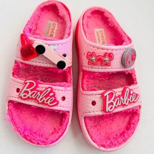 CROCS Women Pink Barbie Slippers